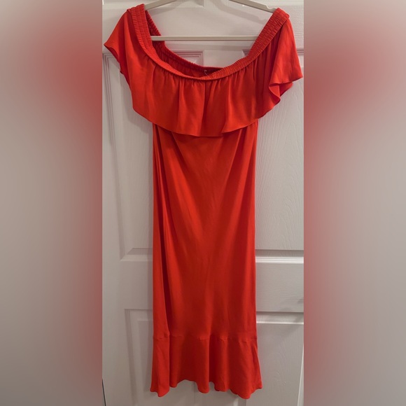 Veronica Beard Oleta Off the Shoulder dress - Picture 4 of 4